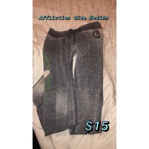 Affliction sweatpants